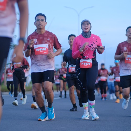 Race photo from KEDIRI HALF MARATHON 2026