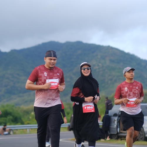 Race photo from KEDIRI HALF MARATHON 2026