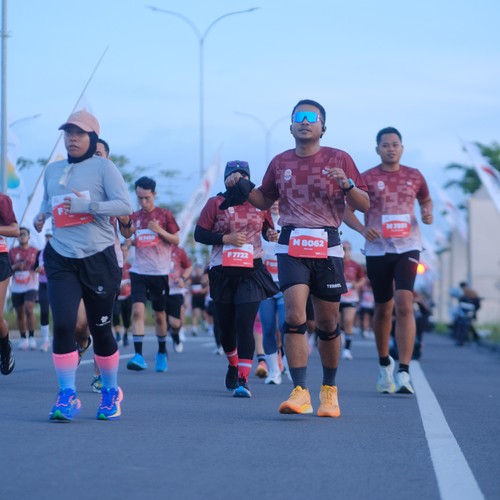 Race photo from KEDIRI HALF MARATHON 2026