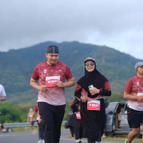 Race photo from KEDIRI HALF MARATHON 2026