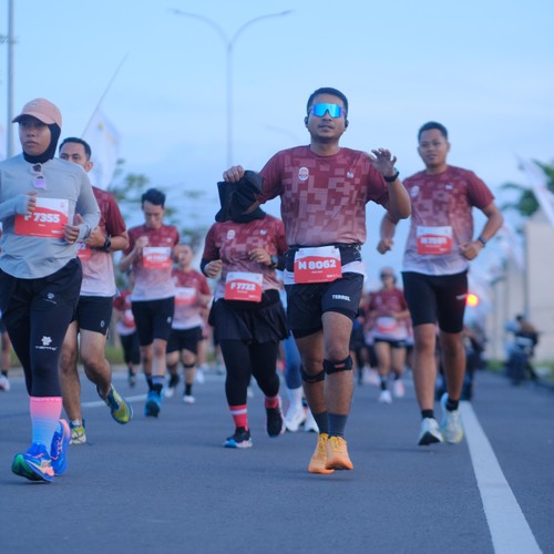 Race photo from KEDIRI HALF MARATHON 2026