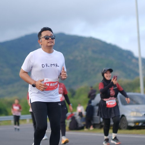 Race photo from KEDIRI HALF MARATHON 2026