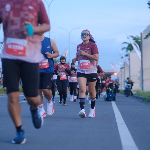 Race photo from KEDIRI HALF MARATHON 2026