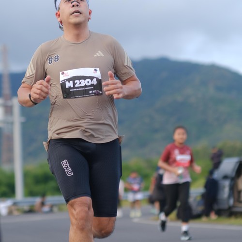 Race photo from KEDIRI HALF MARATHON 2026