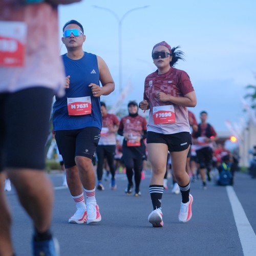 Race photo from KEDIRI HALF MARATHON 2026