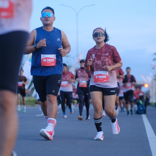 Race photo from KEDIRI HALF MARATHON 2026