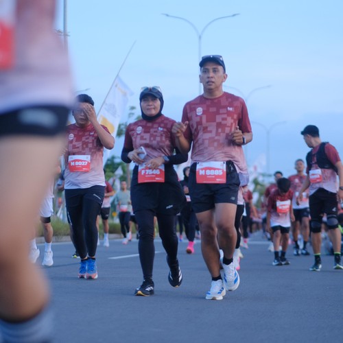 Race photo from KEDIRI HALF MARATHON 2026