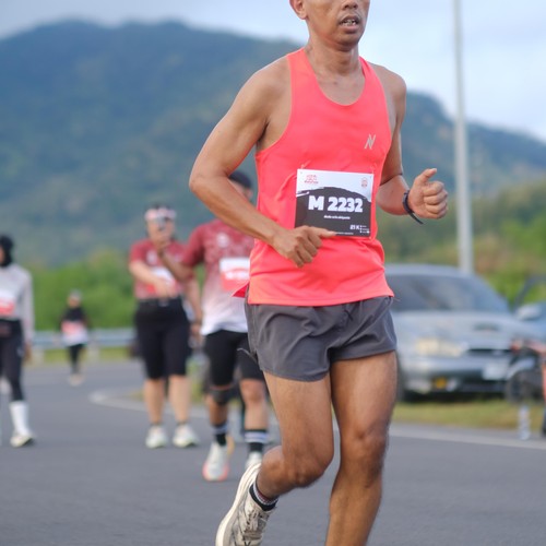 Race photo from KEDIRI HALF MARATHON 2026