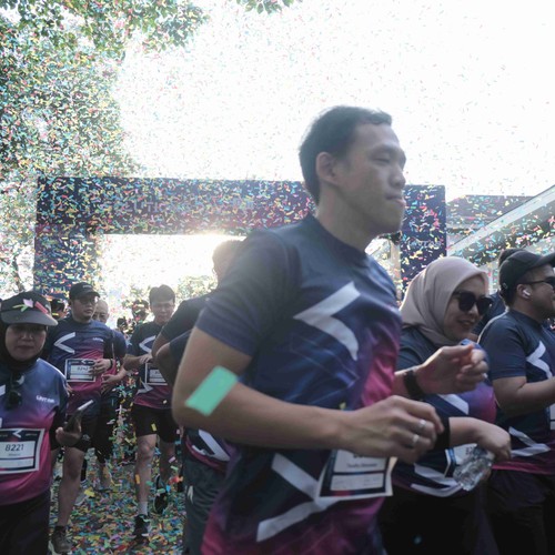 Race photo from LINTAS TEKNOLOGI SOLUTIONS DAY