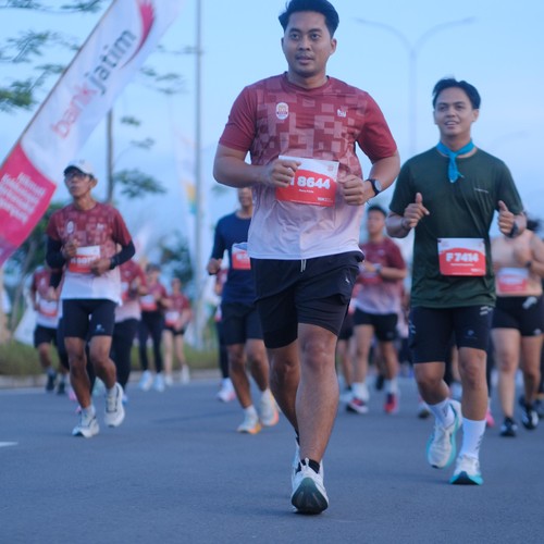 Race photo from KEDIRI HALF MARATHON 2026