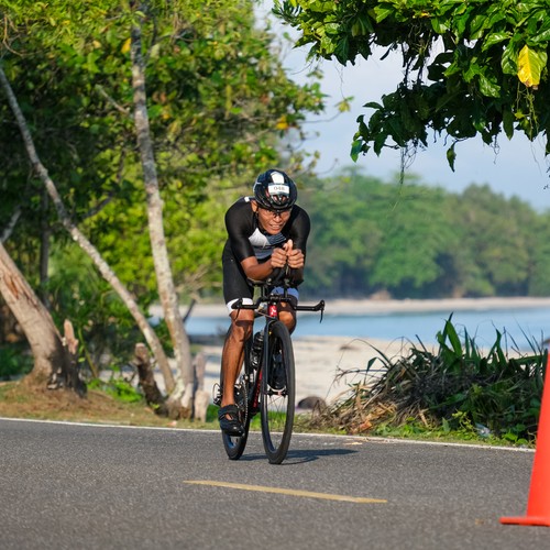 Race photo from Belitung Multisport Festival