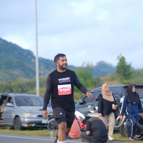 Race photo from KEDIRI HALF MARATHON 2026