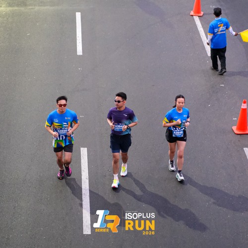 Race photo from ISOPLUS RUN 2026 - JAKARTA