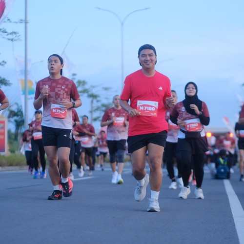 Race photo from KEDIRI HALF MARATHON 2026