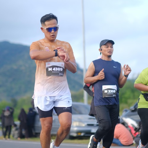 Race photo from KEDIRI HALF MARATHON 2026