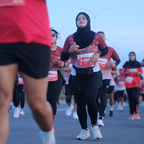 Race photo from KEDIRI HALF MARATHON 2026
