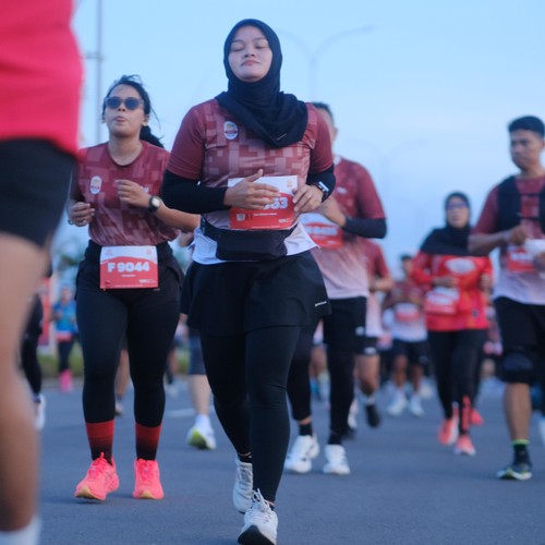 Race photo from KEDIRI HALF MARATHON 2026