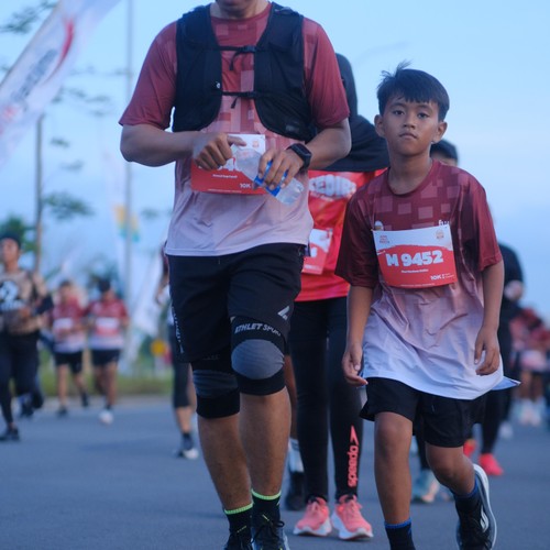 Race photo from KEDIRI HALF MARATHON 2026