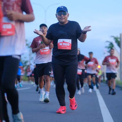 Race photo from KEDIRI HALF MARATHON 2026
