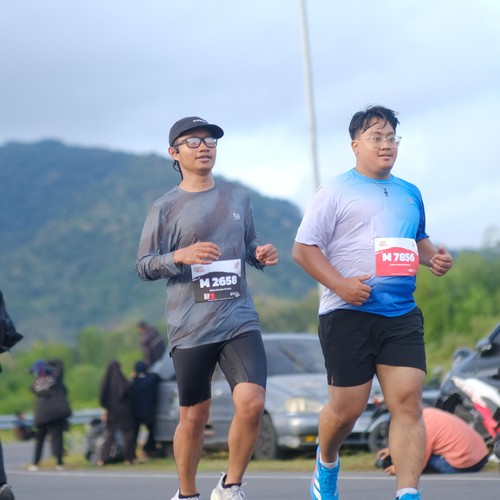 Race photo from KEDIRI HALF MARATHON 2026