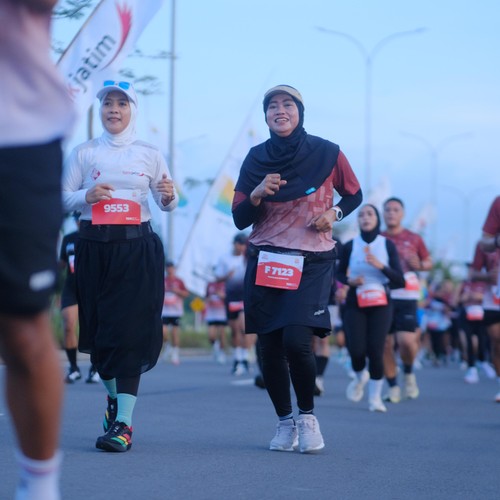 Race photo from KEDIRI HALF MARATHON 2026