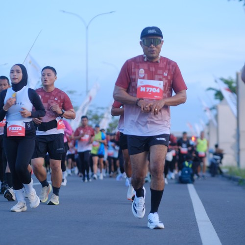 Race photo from KEDIRI HALF MARATHON 2026