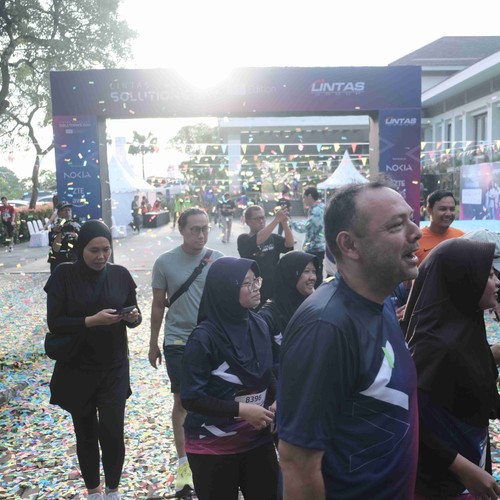 Race photo from LINTAS TEKNOLOGI SOLUTIONS DAY