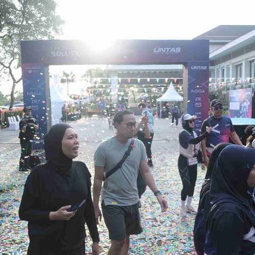 Race photo from LINTAS TEKNOLOGI SOLUTIONS DAY