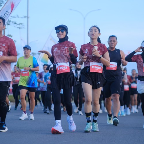 Race photo from KEDIRI HALF MARATHON 2026