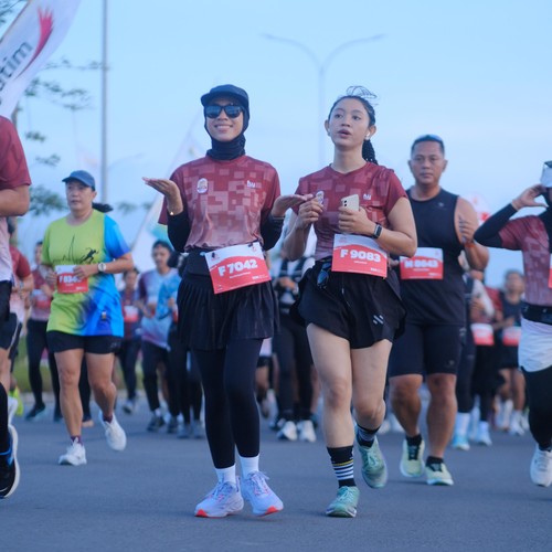 Race photo from KEDIRI HALF MARATHON 2026