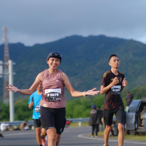 Race photo from KEDIRI HALF MARATHON 2026