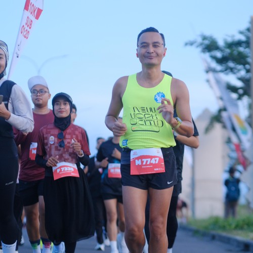 Race photo from KEDIRI HALF MARATHON 2026