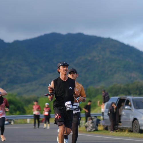 Race photo from KEDIRI HALF MARATHON 2026