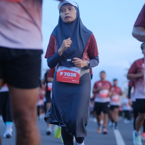 Race photo from KEDIRI HALF MARATHON 2026