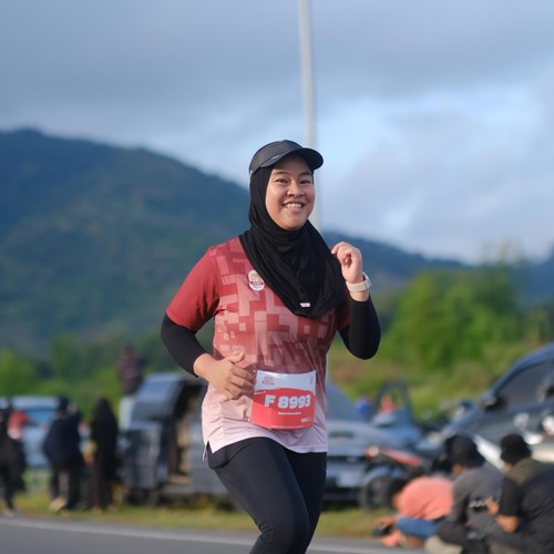 Race photo from KEDIRI HALF MARATHON 2026