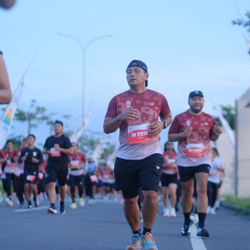Race photo from KEDIRI HALF MARATHON 2026