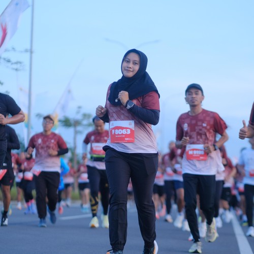 Race photo from KEDIRI HALF MARATHON 2026