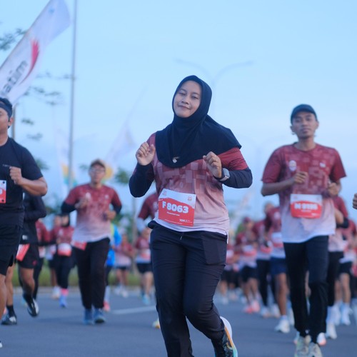 Race photo from KEDIRI HALF MARATHON 2026