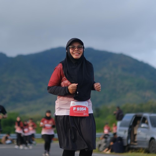Race photo from KEDIRI HALF MARATHON 2026