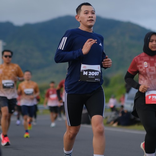 Race photo from KEDIRI HALF MARATHON 2026