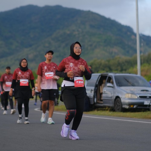 Race photo from KEDIRI HALF MARATHON 2026