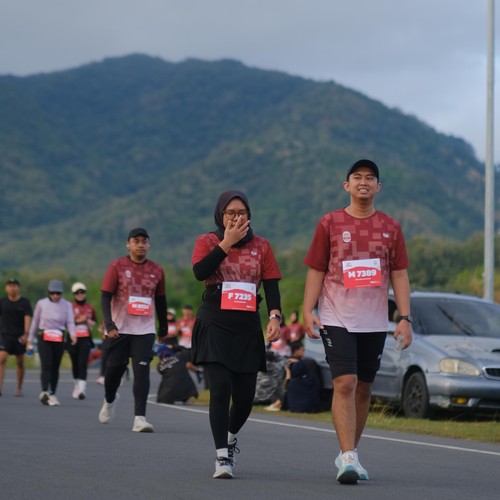 Race photo from KEDIRI HALF MARATHON 2026