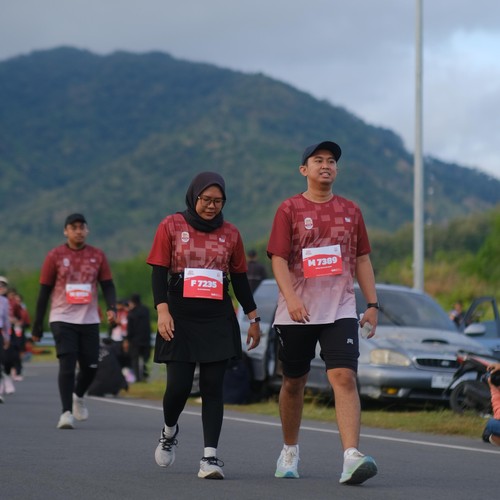 Race photo from KEDIRI HALF MARATHON 2026