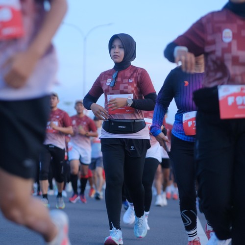 Race photo from KEDIRI HALF MARATHON 2026