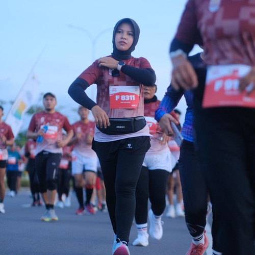 Race photo from KEDIRI HALF MARATHON 2026