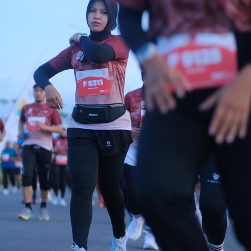 Race photo from KEDIRI HALF MARATHON 2026