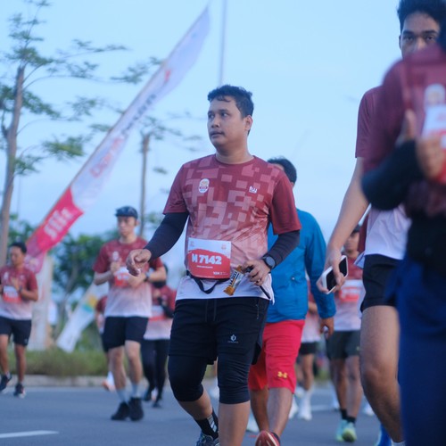 Race photo from KEDIRI HALF MARATHON 2026