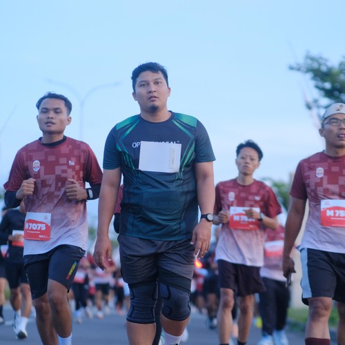 Race photo from KEDIRI HALF MARATHON 2026