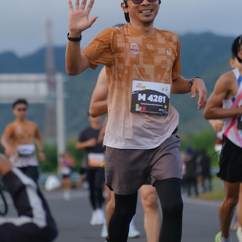 Race photo from KEDIRI HALF MARATHON 2026