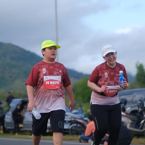 Race photo from KEDIRI HALF MARATHON 2026